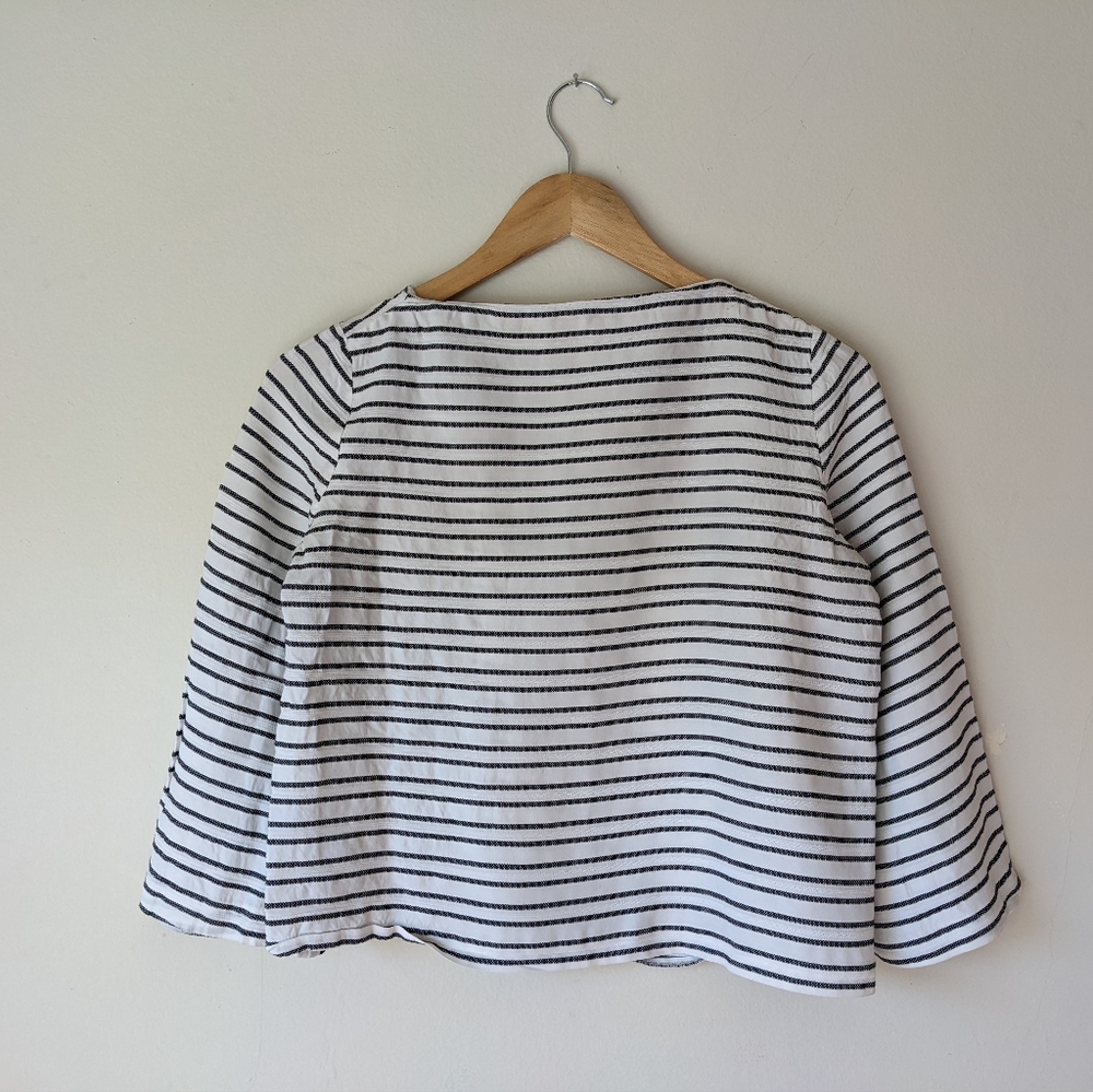Maje Cotton Striped Top Size 1/ Small